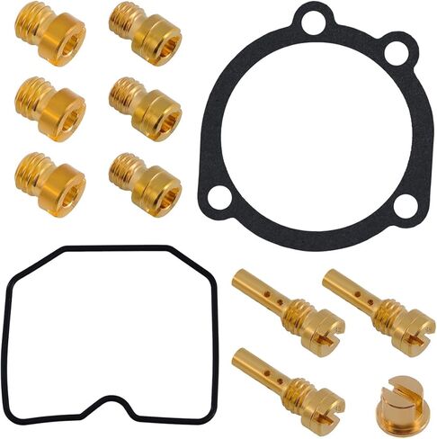 المكربن ​​السلطانية ختم طوقا كارب جيت ل HARLEY CV 1990-1991 FL/FX Big Twins، 1989-1991 XL نماذج 27577-88 الطائرة الرئيسية البطيئة الطيار النفاثة in Kuwait