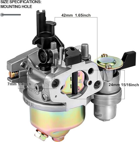 GX160 Carburetor for Honda GX120 GX160 GX200 5.5hp 6.5hp Predator 212cc 196cc 224cc Engine Tune Up Kit Water Pump Minibike Gokart Replacement in Kuwait