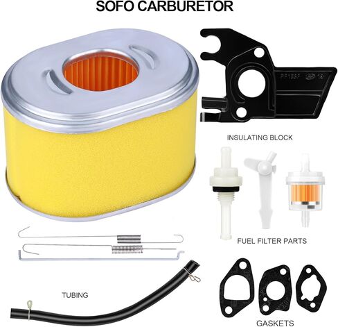 GX160 Carburetor for Honda GX120 GX160 GX200 5.5hp 6.5hp Predator 212cc 196cc 224cc Engine Tune Up Kit Water Pump Minibike Gokart Replacement in Kuwait