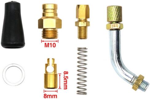 2 مجموعات المكربن ​​كابل خنق كاتب صمام المكبس صالح للدراجة النارية Mikuni TM/VM in Saudi Arabia