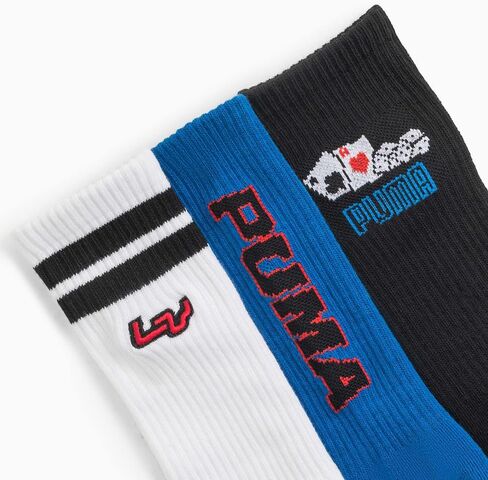 جوارب PUMA للرجال 3 قطع كاجوال - أبيض in Saudi Arabia