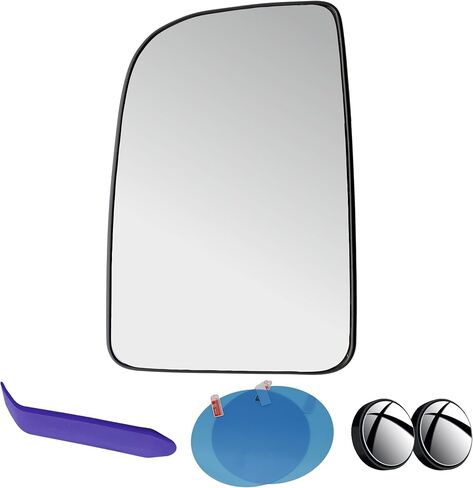 EAP Driver Side Mirror Glass Compatible with Mercedes Freightliner Sprinter 1500 2019-2023, Sprinter 2500 3500 3500XD 4500 2019-2026, Heated, Upper, 9108113500 in Saudi Arabia