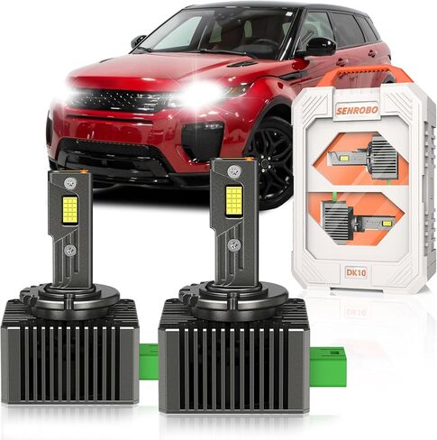 Fit for Acura 2007-2015 MDX RDX RL 2010-2013 ZDX Low Beam D2S Xenon Bulbs Only, Projector 35W HID Light Replace, 30000LM 600% Brighter D2SC1 Bi-xenon Light, 6000K Cool White, Pack of 2 in Kuwait