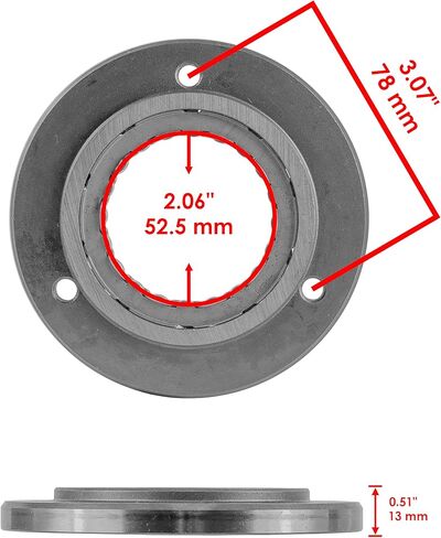Caltric Starter Clutch Gear Idler 64T compatible with Can-Am Outlander 1000/Outlander Max 1000 2012 2013-2020 in Saudi Arabia