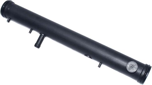 eGang Auto Engine Coolant Water Pipe For VW EuroVan, Jetta, Golf, Passat, Corrado, Transporter, Sharan, Vento (1988-2003) - Stainless Steel, Black, 11mm, 1pc in Kuwait