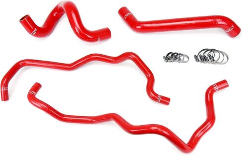 HPS 57-1220-RED Red Silicone Radiator Coolant/Heater Hose Kit in Saudi Arabia