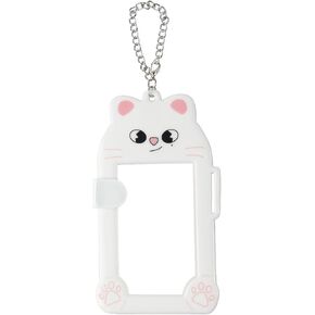 حامل بطاقات الصور الفوتوغرافية اللطيفة من SK-Z، حامل بطاقات بلاستيكية بأكمام بطاقات الصور الفوتوغرافية، حافظة واقية لبطاقات الصور الكرتونية للحيوانات لمحبي الضالة (أرنب) in Kuwait