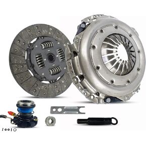 Clutch Kit And Slave Set works with F150 Pick Up Heritage XL XLT Lariat Base 1997-2000 4.6L V8 GAS SOHC 4.2L V6 GAS OHV Naturally in Kuwait
