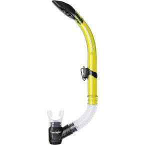 SCUBAPRO Escape Semi-Dry Snorkel, with Purge Valve and Splashguard Barrel-Top Design, Black in Kuwait