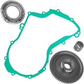 Caltric Starter Clutch Gear Idler and Bearing Kit compatible with Yamaha Big Bear 400 YFM400 4WD 2000-2012 in Kuwait