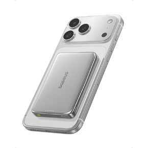 BASEUS for Magsafe Portable Charger ، 10000mAh Wireless Magnetic Power Bank مع شحن Type -C Cable 20W PD ، حزمة بطارية الهاتف النحيفة لـ iPhone 16/16 Pro/16 Pro Max ، iPhone 15/14/13/12 سلسلة -(وردي) in Kuwait