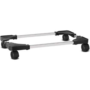 Stand Cooling Base Chassis Stand with Locking Casters Adjustable Shelf Computer Tower Desktop Stand in Saudi Arabia
