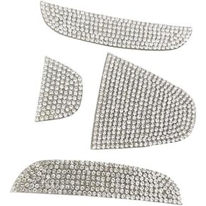 Crystal Car Rear Trunk Logo Emblem Sticker Compatible with Honda Bling Accessories Rhinestone Car Decal (for HRV 2023-2025 Pure Fuel Version) in Kuwait