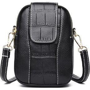 WITERY Small Crossboby Bag for Women Zip PU Leather Cross Body Bag Phone Purse Lightweight Shoulder Purse and Handbags in Kuwait