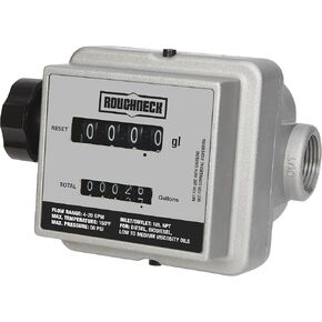 Roughneck Mechanical Fuel Meter - 4-20 GPM, 1in. Inlet/Outlet in Kuwait