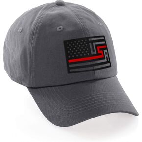 American Thin Blue Red Line Redesigned Support Serviceman Flag Baseball Hat Cap in Kuwait