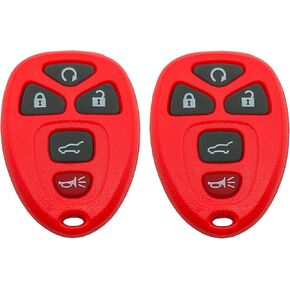 2 حزمة مفتاح فوب شل القضية يناسب تشيفي ترافيرس 2007-2016 تاهو سوبربان جي إم سي أكاديا يوكون XL بويك إنكليف كاديلاك إسكاليد ساتورن أوتلوك OUC60270 OUC60221 غطاء عن بعد للسيارة دخول بدون مفتاح (وردي) in Kuwait
