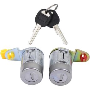 Front Left and Right Door Lock Cylinder w/Keys for Chevy for GMC Blazer Yukon C1500 C2500 C3500 K1500 K2500 K3500 Suburban 1988-1994 in Kuwait