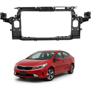 Radiator Support Compatible with 2017-2018 Kia Forte Forte5 SX Replacement for KI1225183 64101B0000 Plastic & Steel Electrophoresis Black Radiator Mounts in Kuwait