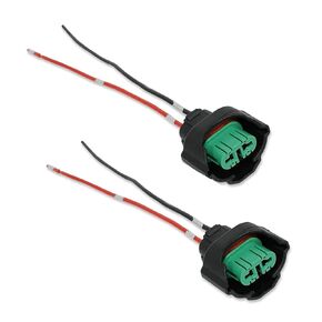2 PCS H11 H8 881 Female Adapters Wiring Harness Sockets, Headlight & Fog Light Connector Pigtail, Female Adapter Wire Connector, Compatible with Front Light or Fog Lights Use in Kuwait