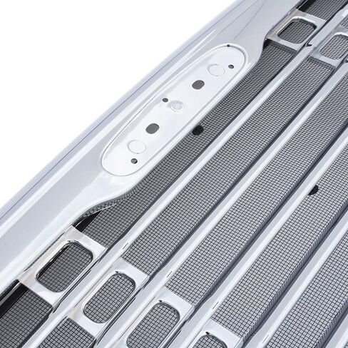 شواية المصد الأمامي من CHEDA، متوافقة مع 2000-2008 Freightliner Columbia Grille Chrome & Bug Screen (لا تناسب القرن القديم مع شواية الألومنيوم) in Saudi Arabia