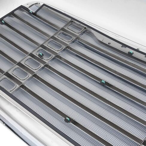 شواية المصد الأمامي من CHEDA، متوافقة مع 2000-2008 Freightliner Columbia Grille Chrome & Bug Screen (لا تناسب القرن القديم مع شواية الألومنيوم) in Saudi Arabia