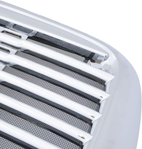 شواية المصد الأمامي من CHEDA، متوافقة مع 2000-2008 Freightliner Columbia Grille Chrome & Bug Screen (لا تناسب القرن القديم مع شواية الألومنيوم) in Saudi Arabia