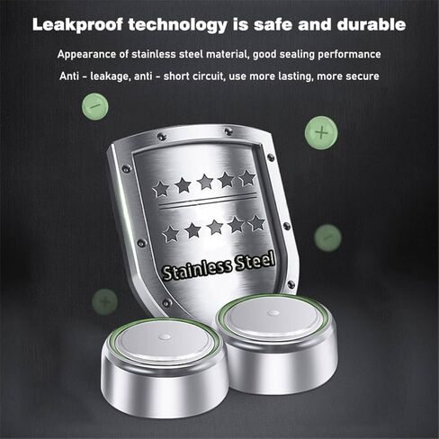 بطارية LR41 L736f بطارية AG3 392 384 192 1.5 فولت بطاريات مميزة بزر خلية عملة معدنية 【عمر افتراضي لمدة 5 سنوات 】(10 عدد) in Kuwait