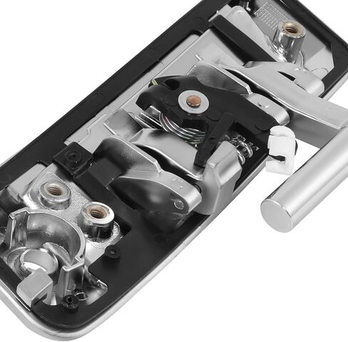 Auto Dynasty Factory Style Front Exterior Car Door Handle with Keyhole Compatible with Nissan 350Z 2003-2009, Driver Left Side, Bare Silver in Saudi Arabia