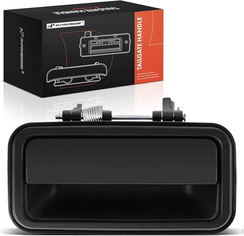 A-Premium Tailgate Handle Liftgate Latch Handle Compatible with Honda Passport 1998-2002 & Isuzu Amigo 1998-2000, Rodeo 1998-2004, Rodeo Sport 2001-2003, Black, Replace# 8-97137-977-1 in Saudi Arabia