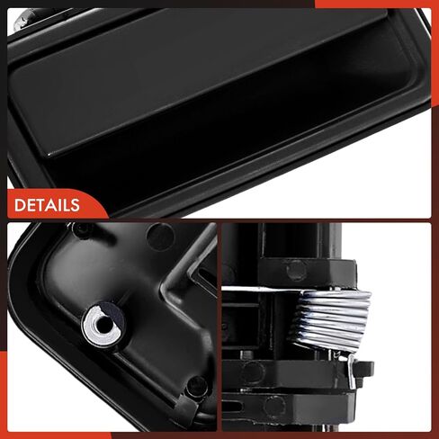A-Premium Tailgate Handle Liftgate Latch Handle Compatible with Honda Passport 1998-2002 & Isuzu Amigo 1998-2000, Rodeo 1998-2004, Rodeo Sport 2001-2003, Black, Replace# 8-97137-977-1 in Saudi Arabia