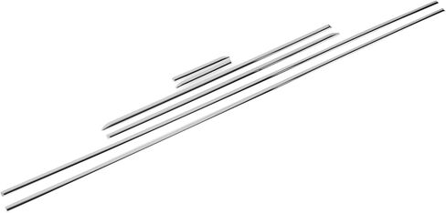 Chrome Body Side Door Trim Set, 6pcs, Fit for C Class W204 Sedan 2008 to 2014, Enhanced Exterior Styling in Saudi Arabia
