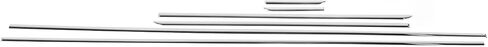 Chrome Body Side Door Trim Set, 6pcs, Fit for C Class W204 Sedan 2008 to 2014, Enhanced Exterior Styling in Saudi Arabia