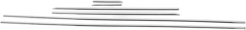 Chrome Body Side Door Trim Set, 6pcs, Fit for C Class W204 Sedan 2008 to 2014, Enhanced Exterior Styling in Saudi Arabia