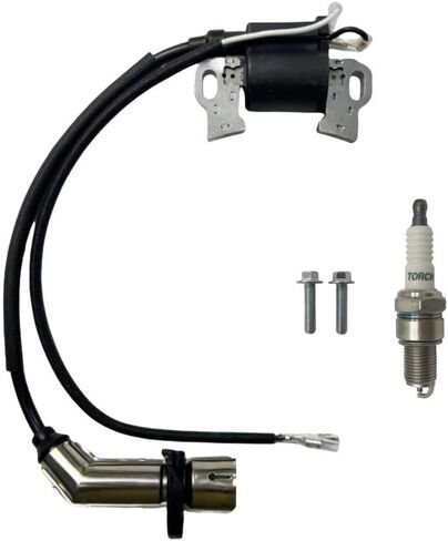 2-Wire Ignition Coil and Spark Plug for PREDATOR 9500-Watt Inverter Generator For DuroMax XP9000iH XP9500iH 459cc Dual Fuel Inverter Generator For GENMAX GM9000iE GM9000iED GM9000iEDC in Kuwait