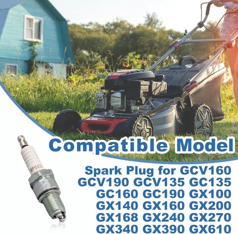 AUMEL 6 حزمة BPR5ES شرارة التوصيل ل98079-55846 GX160 GX120 GXV120 GXV160 الشعلة الشعلة F5TC F5RTC NGK 7734 BPR5ES، BPR5ES شرارة التوصيل لمحركات هوندا للدراجات النارية والمحركات الصغيرة الأخرى in Kuwait