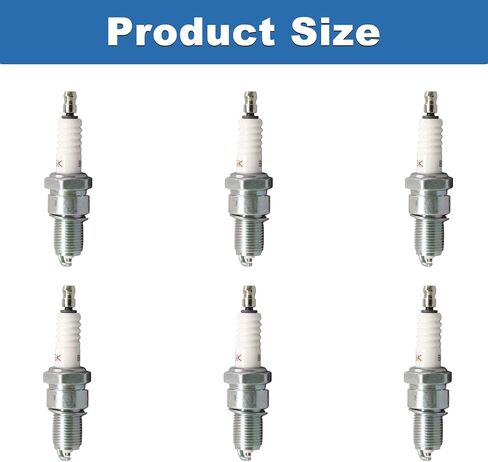 AUMEL 6 حزمة BPR5ES شرارة التوصيل ل98079-55846 GX160 GX120 GXV120 GXV160 الشعلة الشعلة F5TC F5RTC NGK 7734 BPR5ES، BPR5ES شرارة التوصيل لمحركات هوندا للدراجات النارية والمحركات الصغيرة الأخرى in Kuwait