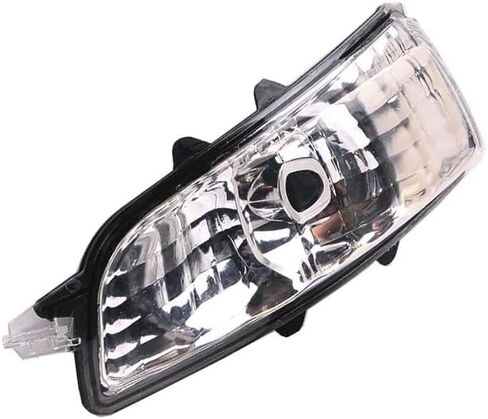 L/R مرآة مؤشر بدوره مصباح إشارة عدسة المصباح (يمين 31111102) (يسار 31111090 لفولفو S40 S60 S80 C30 C70 V50 V70 2007 2008 2009 (لا لمبة) (يسار) in Kuwait