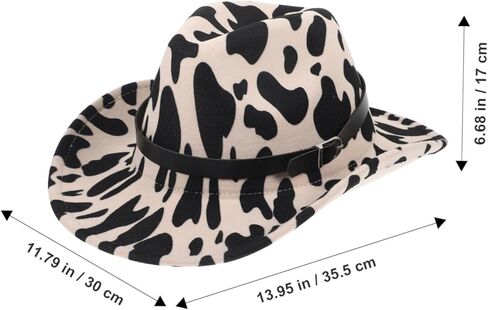 قبعة راعية البقر من VALICLUD، تصميم أنيق، قبعة غربية قابلة للتنفس للسفر في الهواء الطلق والتخييم والمشي لمسافات طويلة، ملحقات متعددة الاستخدامات للحفلات التنكرية والحفلات التنكرية المتعددة in Kuwait