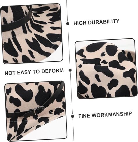 قبعة راعية البقر من VALICLUD، تصميم أنيق، قبعة غربية قابلة للتنفس للسفر في الهواء الطلق والتخييم والمشي لمسافات طويلة، ملحقات متعددة الاستخدامات للحفلات التنكرية والحفلات التنكرية المتعددة in Kuwait