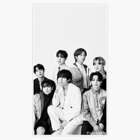 LAD Studio Kpop Idol Sticker Bumper Sticker Vinyl Decal 5"" in Kuwait