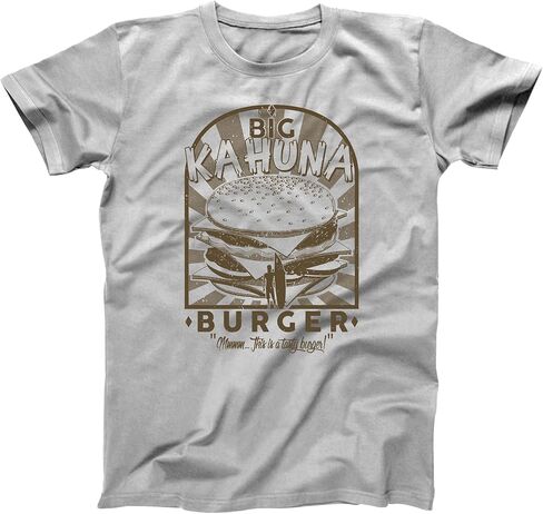 قميص رجالي من Big Kahuna Burger مضحك ريترو فكاهة كلاسيكي هاواي كاليفورنيا 90s in Kuwait