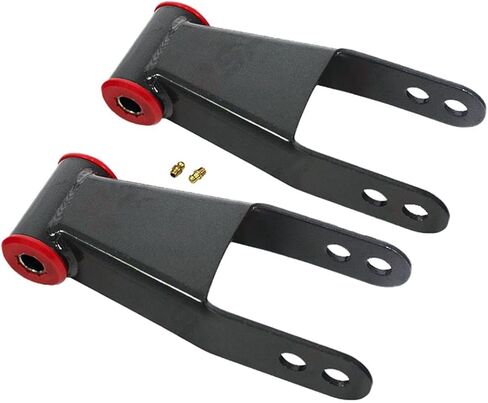 مجموعة أغلال خلفية 1 بوصة - 2 بوصة متوافقة مع 1988-2018 تشيفي سيلفرادو/جي إم سي سييرا 1500 C1500 K1500 - دعامات خفض التعليق، تحل محل #410520 in Kuwait