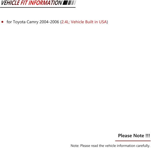 JLEO 698-399 مفصل التوجيه الأمامي الأيسر للسائق مع استبدال مجموعة محور العجلة لسيارة Toyota Camry 2004 2005 2006 (2.4L؛ مركبة مدمجة في الولايات المتحدة الأمريكية) طقم تعليق in Saudi Arabia