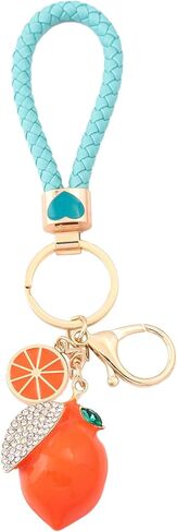 Pineapple Purse Charms for Handbags - Cute Fruit Bag Charm Keychain Accessories - Exquisite Gifts for Women Men in Kuwait