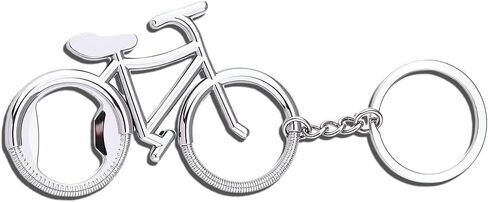 Bike Bottle Opener Keychain for Cyclists Metal Bicycle Key Chain for Women Men Birthday Christmas Gift for Bike Lovers Rider Bottle Opener Key Ring Charm in Saudi Arabia