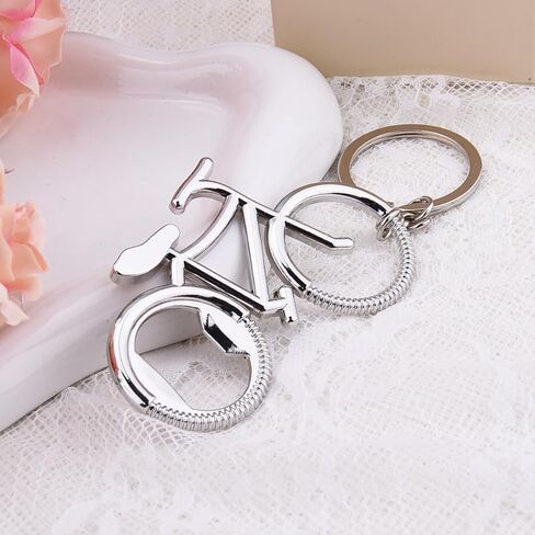 Bike Bottle Opener Keychain for Cyclists Metal Bicycle Key Chain for Women Men Birthday Christmas Gift for Bike Lovers Rider Bottle Opener Key Ring Charm in Saudi Arabia