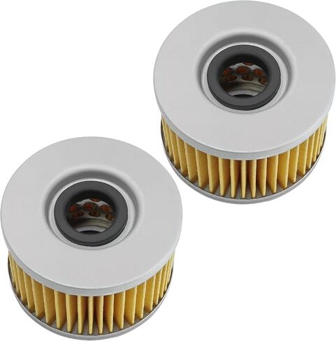 Caltric 2 Pack Oil Filter Compatible with Honda Cx500C Custom Cx500 Ec Eurosport 500 1978-1984 in Saudi Arabia