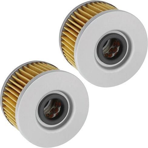 Caltric 2 Pack Oil Filter Compatible with Honda Cx500C Custom Cx500 Ec Eurosport 500 1978-1984 in Saudi Arabia