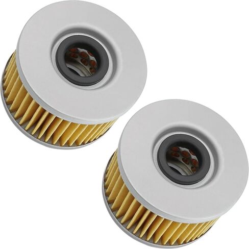 Caltric 2 Pack Oil Filter Compatible with Honda Cx500C Custom Cx500 Ec Eurosport 500 1978-1984 in Saudi Arabia